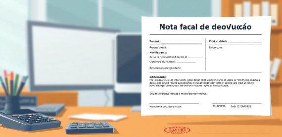 nota de devolução